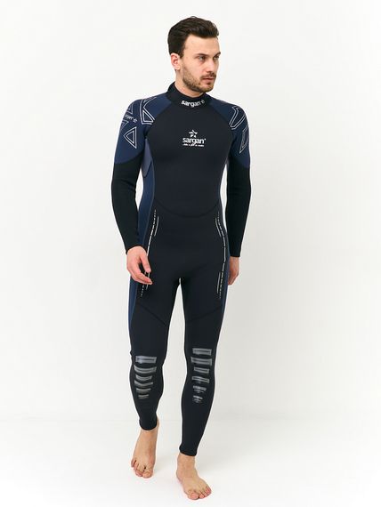 Гидрокостюм Sargan Nero 2.0 Long men 2 мм черный/темно-синий