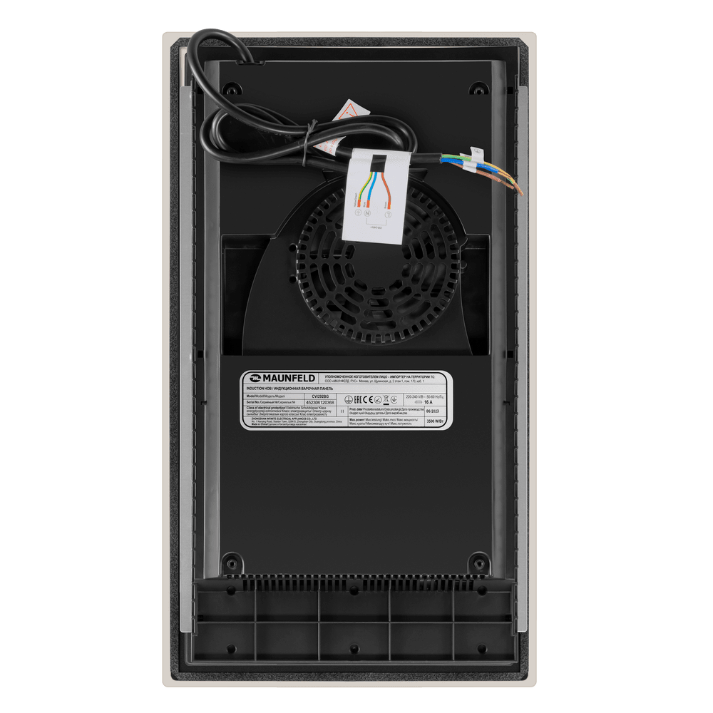 Индукционная варочная панель MAUNFELD CVI292BG