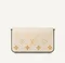 Клатч Louis Vuitton Felicie кремовый/золотой
