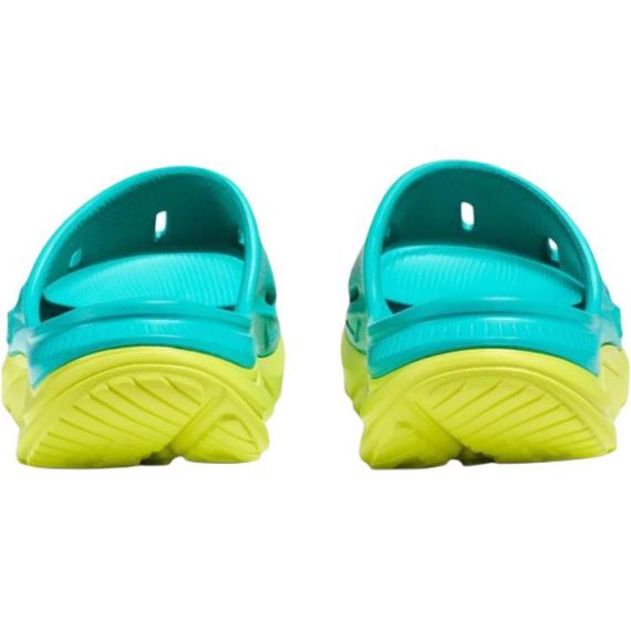 Hoka One One Ora Recovery Slide 3 'Blue Yellow'