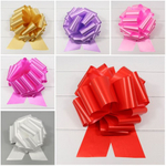 Бант Шар 10см Набор 6 шт однотонный (Микс)