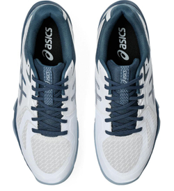 Мужские кроссовки для бадминтона/сквоша Asics Blade FF - white/vintage indigo