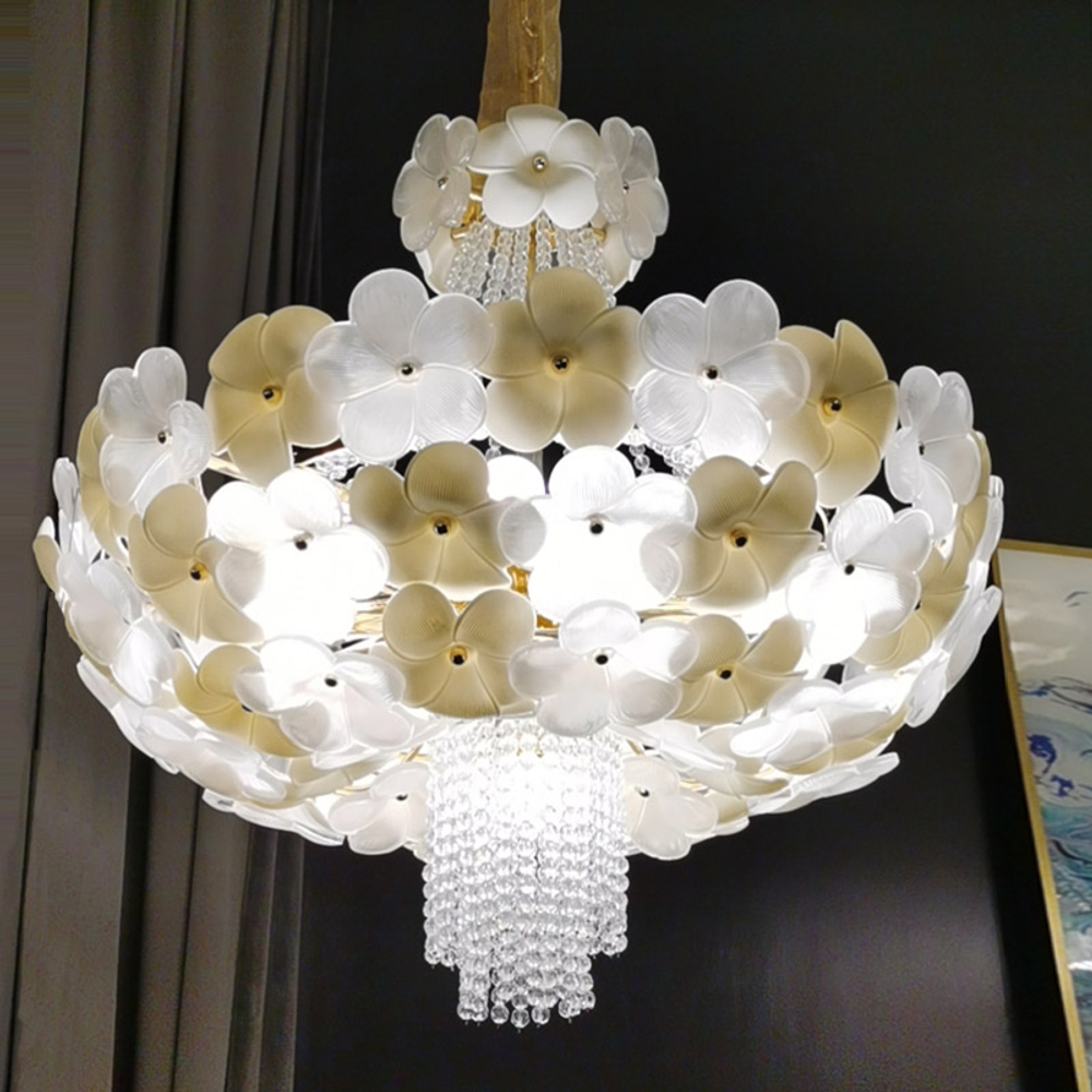 Люстра Cloyd SHAMBALA-A C9 / Ø53 см - золото (арт.10818)