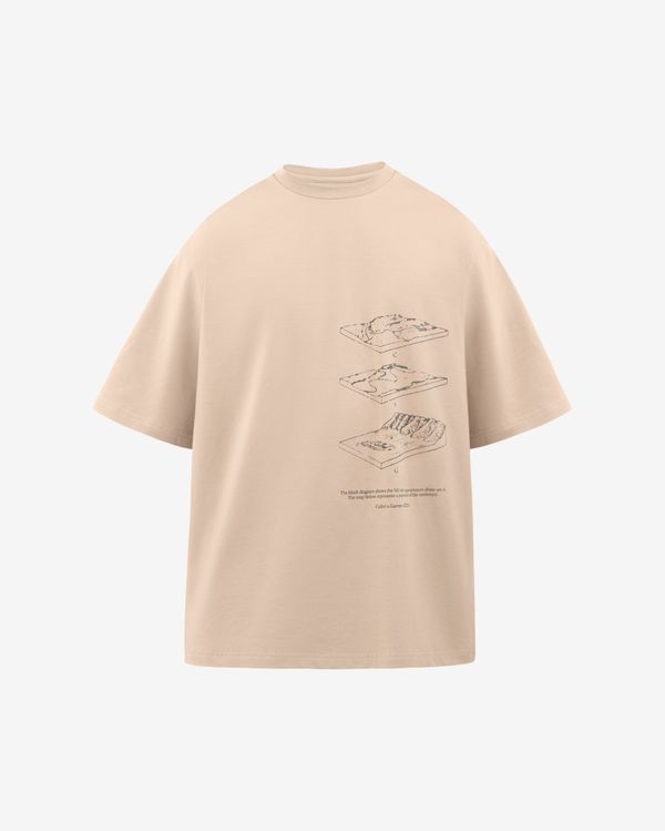 Футболка Diagram Какао - фото 1