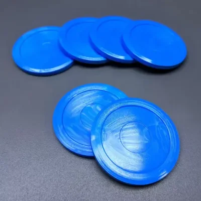 Шайба для аэрохоккея синяя (70 мм)