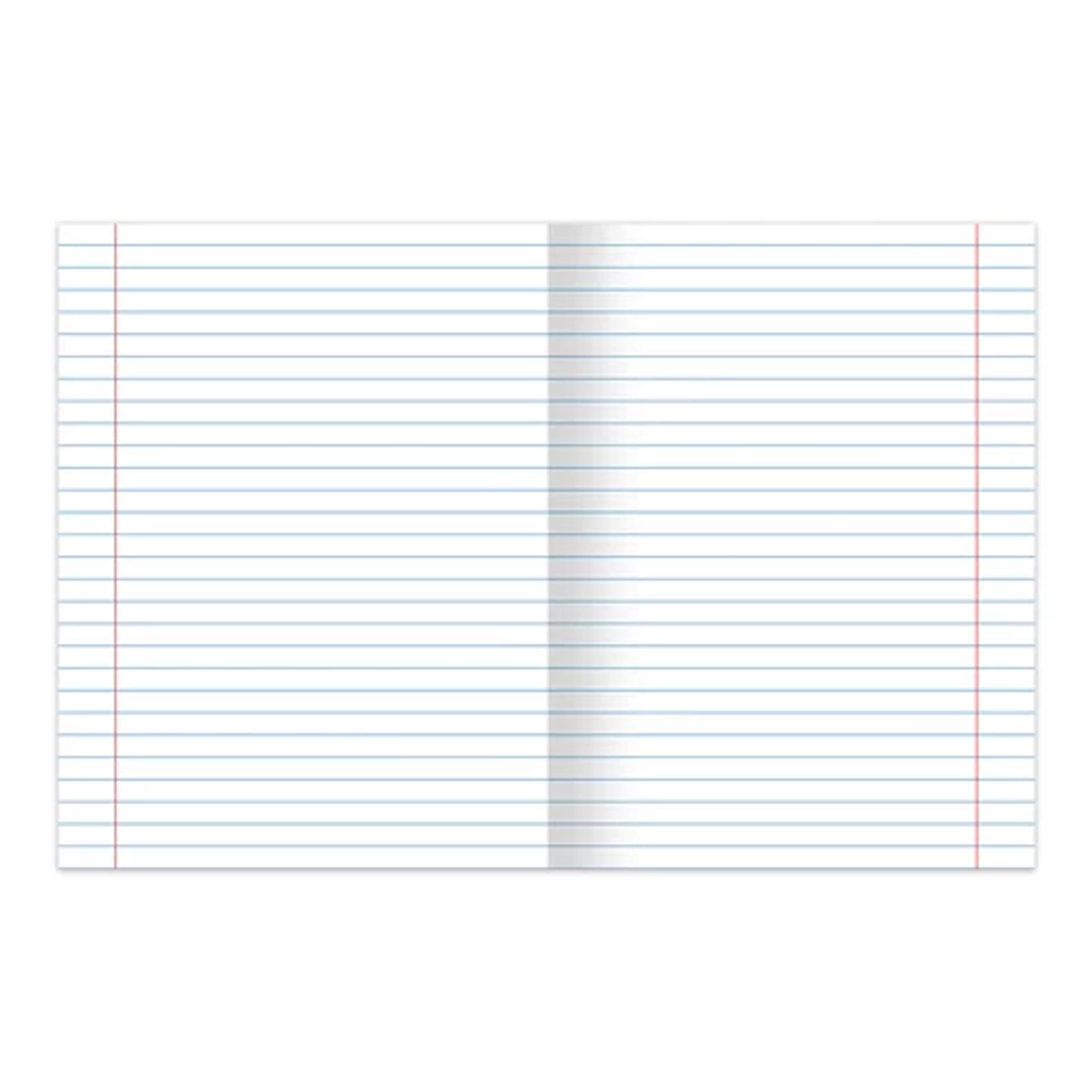 Тетрадь 12 л. BRAUBERG КЛАССИКА, линия, обложка картон, СИНЯЯ, 104727