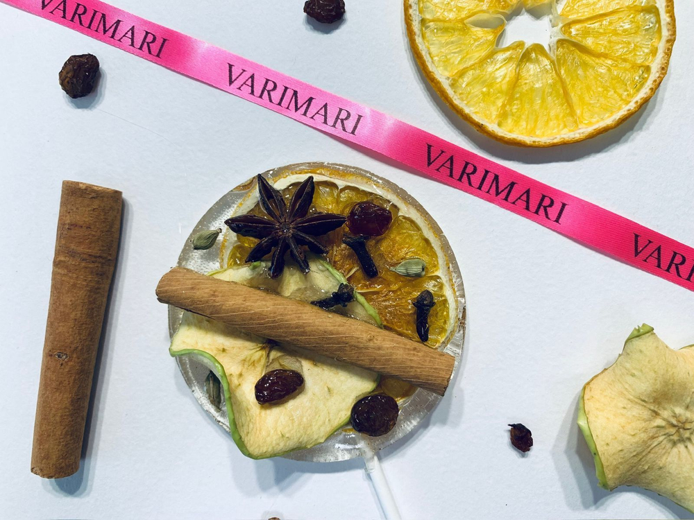 Леденец Глинвейн с натуральными фруктами и специями для приготовления напитка глинтвейна