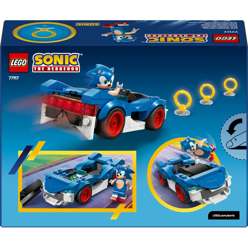 LEGO Sonic the Hedgehog - Соник: Молниеносный Спидстер 77117