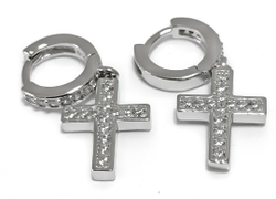 Ювелирные серьги из серебра  Эстерелла