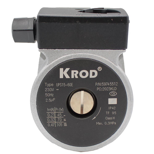 Насос (двигатель) циркуляционный KROD UPS12/6-3C для котлов Ferroli 398001738