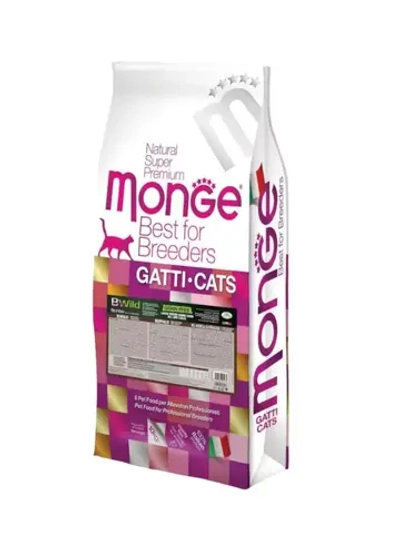 Monge (Монж) Cat PFB BWild GRAIN FREE сухой корм для крупных кошек буйвол 10 кг
