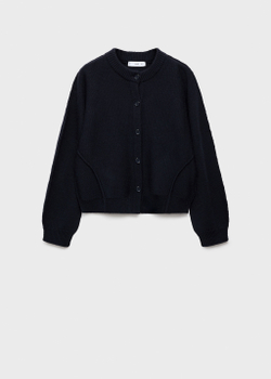 Прямой кардиган с пуговицами