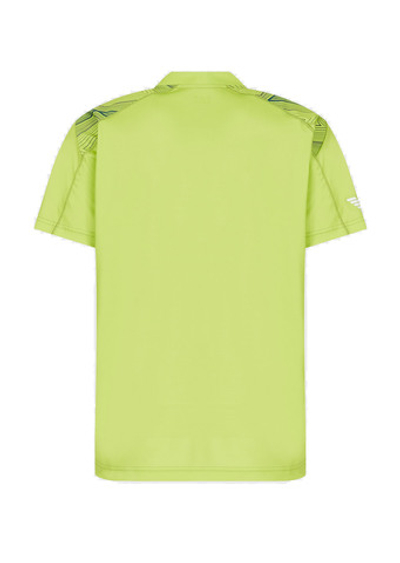 Мужское теннисное поло EA7 Man Jersey Jumper - lime punch