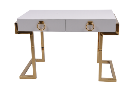 Стол-консоль Ist Casa Атлас, 120х60х78 см, белый глянцевый