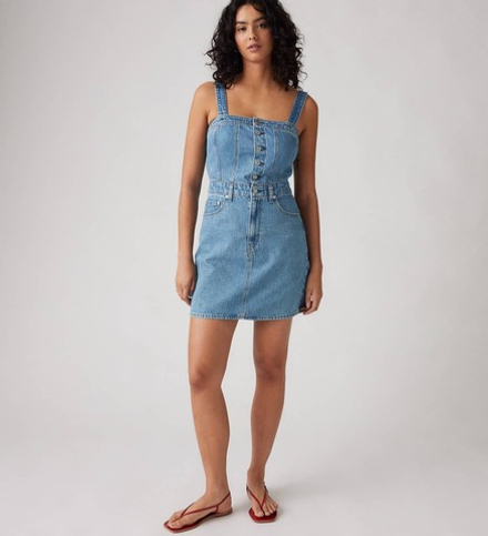Платье джинсовое женское LEVI'S ICONIC BUTTON THRU DRESS