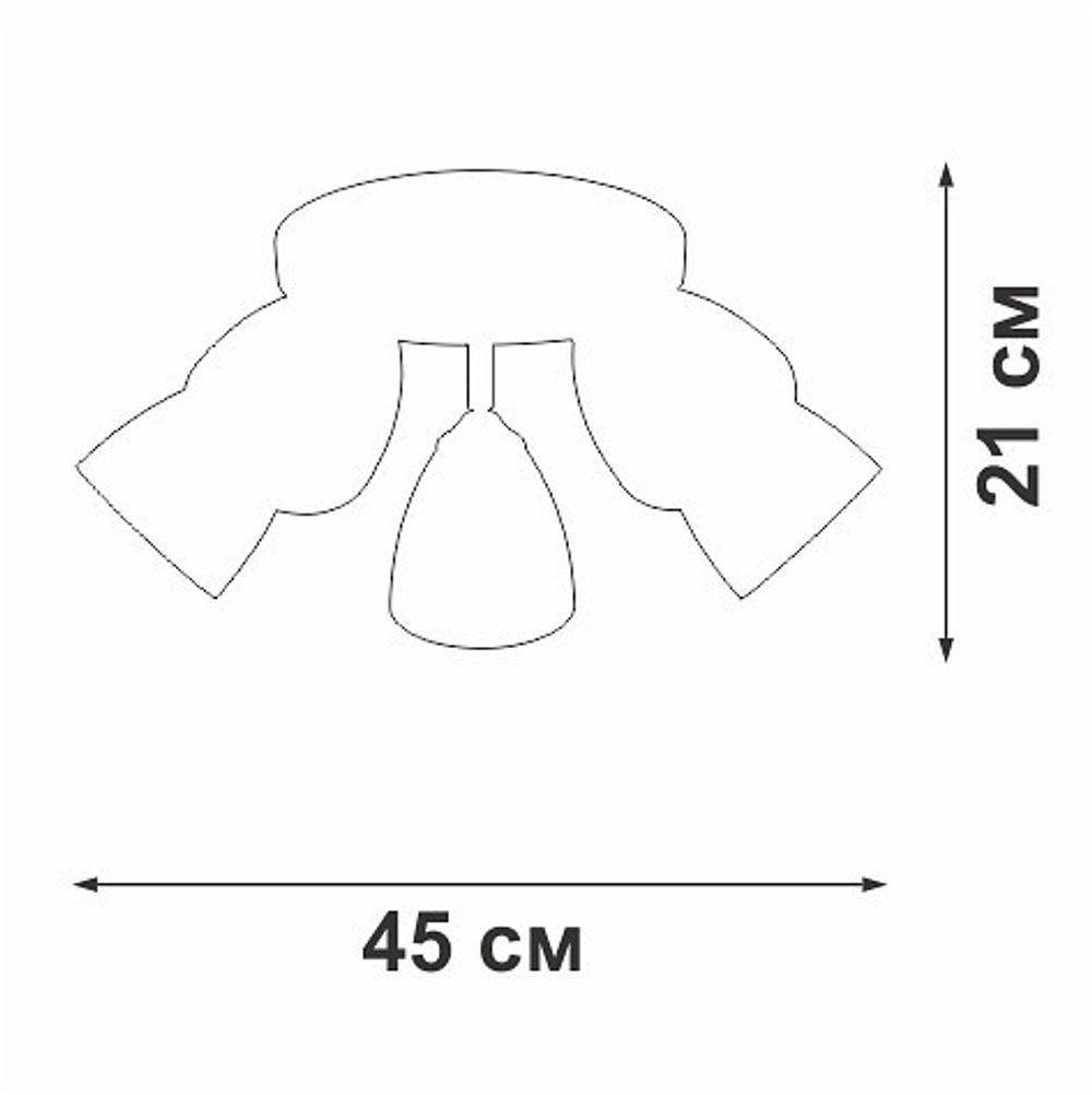 Потолочная люстра Vitaluce V4355 V4355-0/5PL