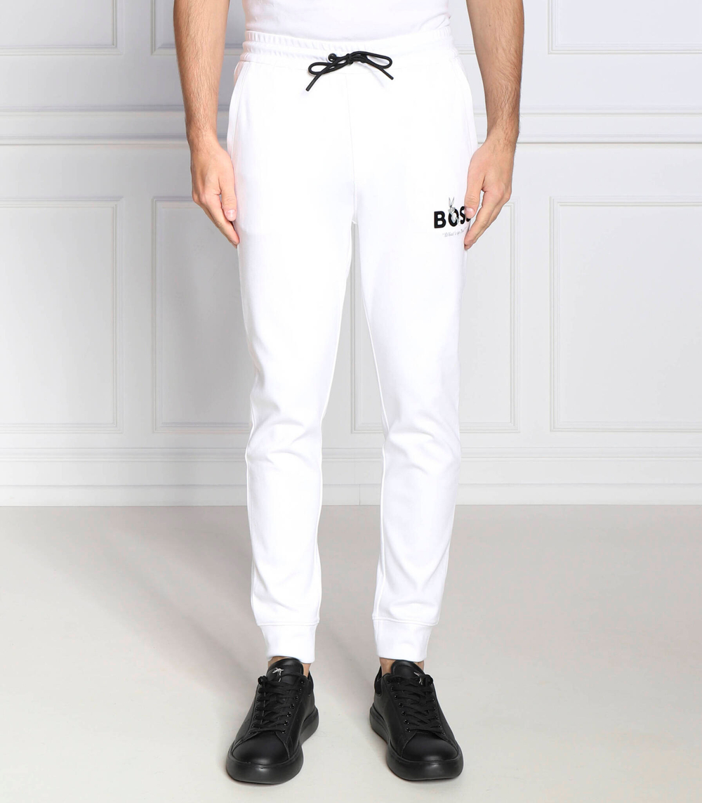 спортивные штаны boss x looney tunes hare BOSS BLACK - белый(50486309)