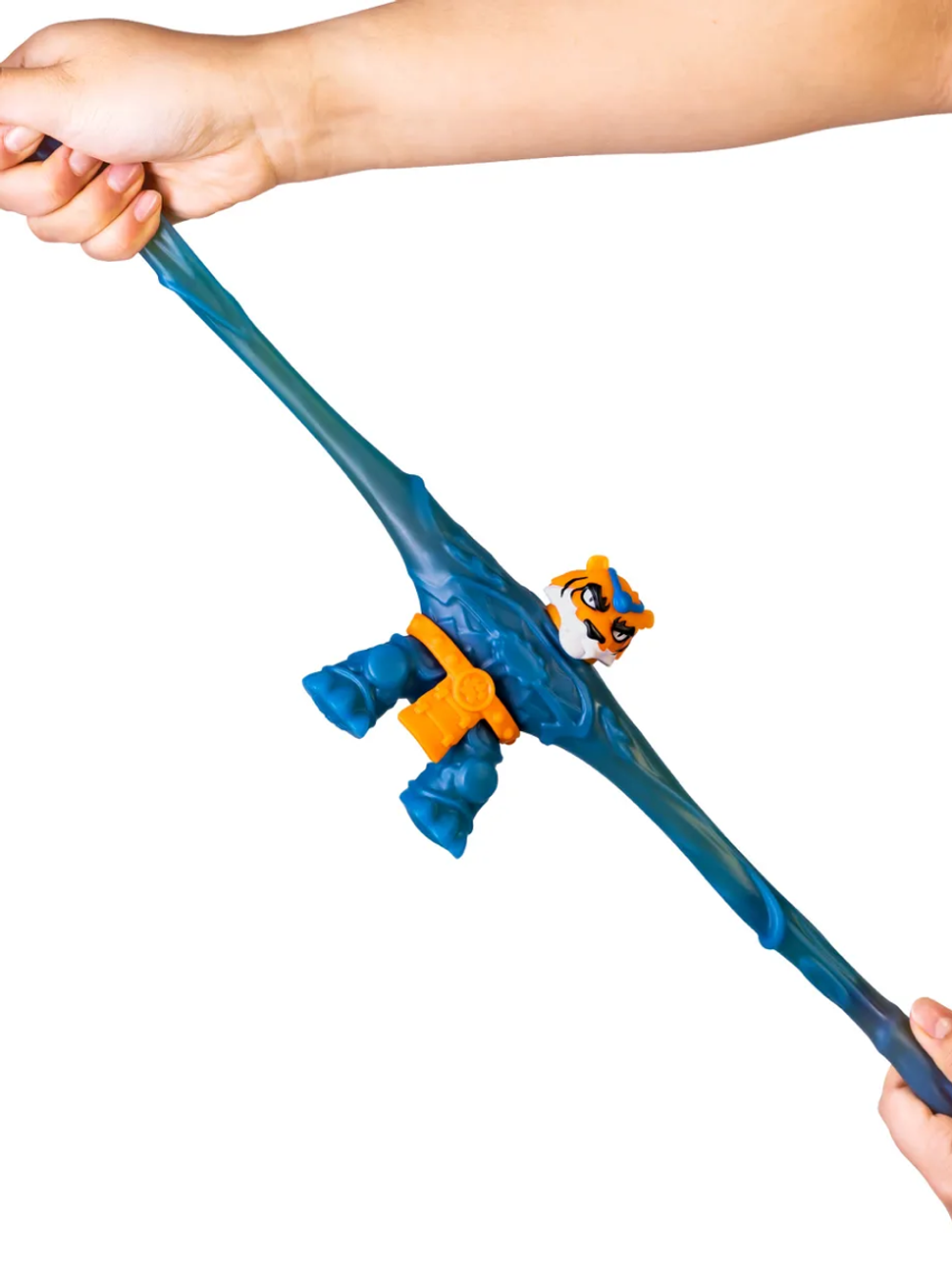 Тянущаяся фигурка Тайгор Смэш Страйкерс GooJitZu 42838