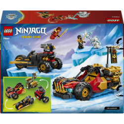 Конструктор LEGO Ninjago 71864 Многофункциональные машины Кая и Коула — фото 12