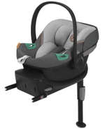 Коляска Cybex Balios S Lux TPE complete Aton S2 Lava Grey Base One 4 в 1 Almond Beige с дождевиками