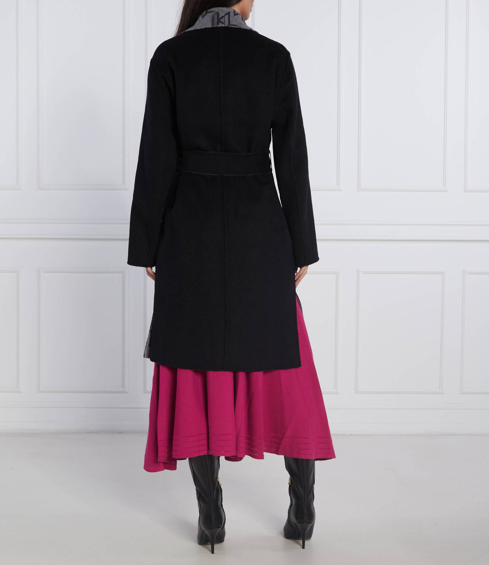 Двухстороннее пальто Monogram Karl Lagerfeld - черный(226W1500)