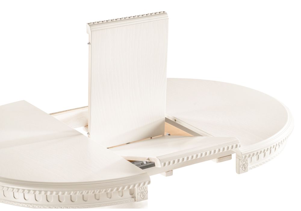 Деревянный стол Долерит 90(120)х90х76 беж