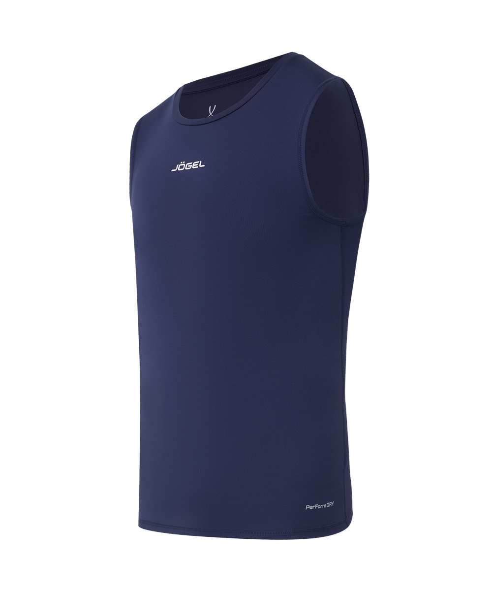 Майка компрессионная CAMP PerFormDRY Baselayer SL Tee, темно-синий