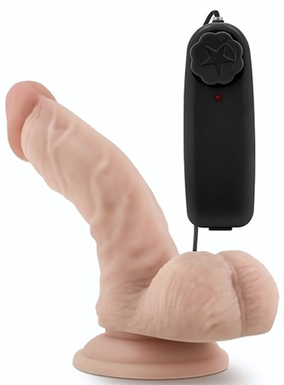 Телесный вибратор Dr. Ken - 16,5 см. (Цвет: телесный)