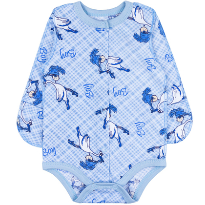 Боди Аист (голубой)