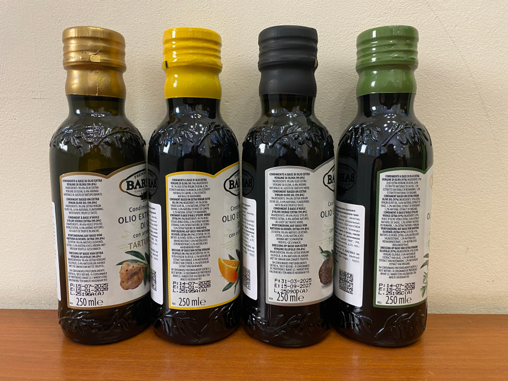 Оливковое масло BARBERA Oрегано + Pозмарин + Шалфей, Extra Virgin 250 мл Италия