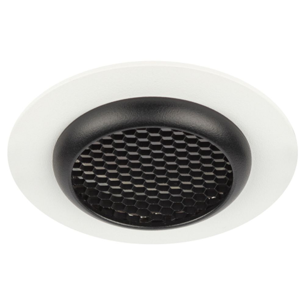 Встраиваемый светильник алюминиевый ЭРА KL109 WH/BK MR16 GU5.3 белый/черный матовый | Алюминиевые встраиваемые светильники