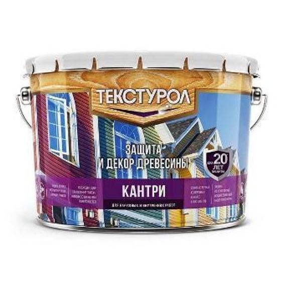 Текстурол Кантри база А белый 9л