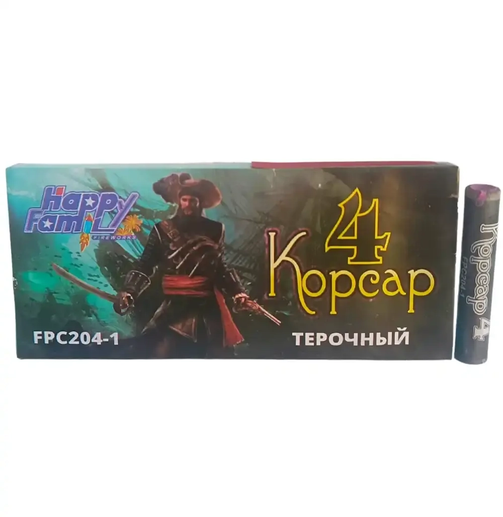 FPC204-1 Корсар 4: Мощные терочные петарды Корсар 4 «черная смерть» от Фаворит Пиро Групп — купить по низкой цене с видео.