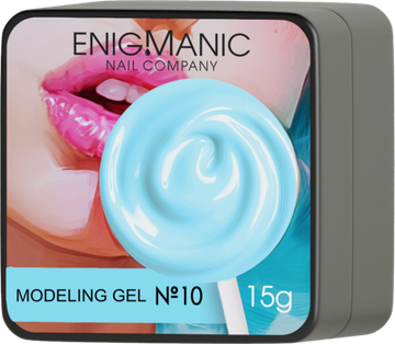 Гель для наращивания ENIGMANIC Modeling gel 10 15g.