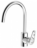 F748162C-2 BRAVAT DROP-D Смеситель для кухни с высоким P-изливом (к/к 4)