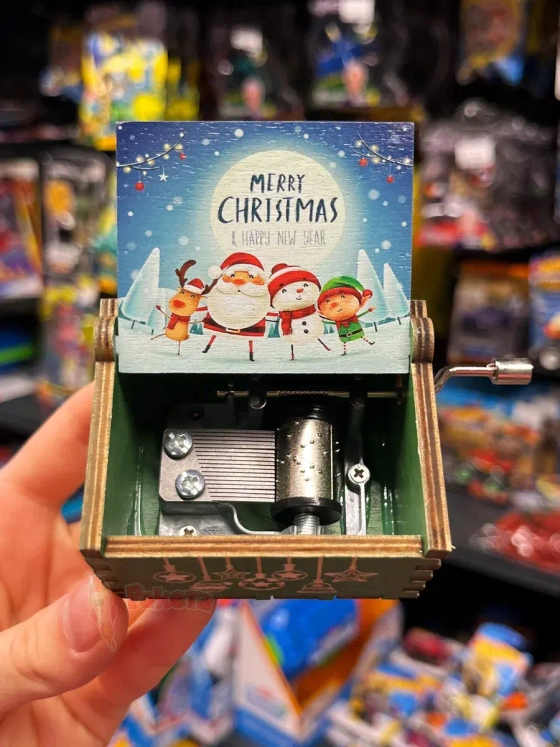 Музыкальная шкатулка детская новогодняя