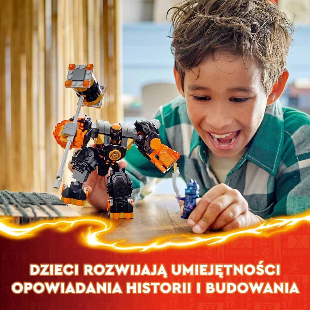 LEGO Ninjago — Механизм элементаля земли Коула 71806 / артикул   71806  / GTIN 5702017584515