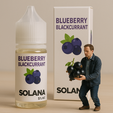 Solana - Blueberry Blackcurrant (5% nic)
