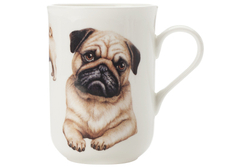 Кружка Мопс в подарочной упаковке Maxwell & Williams