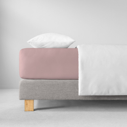 Простыня на резинке 100x200 Estella 620 flieder сиреневая