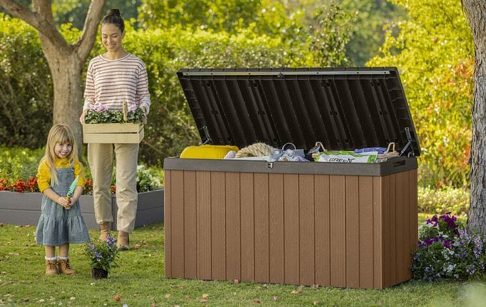 Пластиковый сундук Keter Darwin 570 л brown