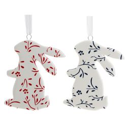 GAEM Изделие декоративное подвесное "Заяц", L6 W0,5 H8 см, 2в.