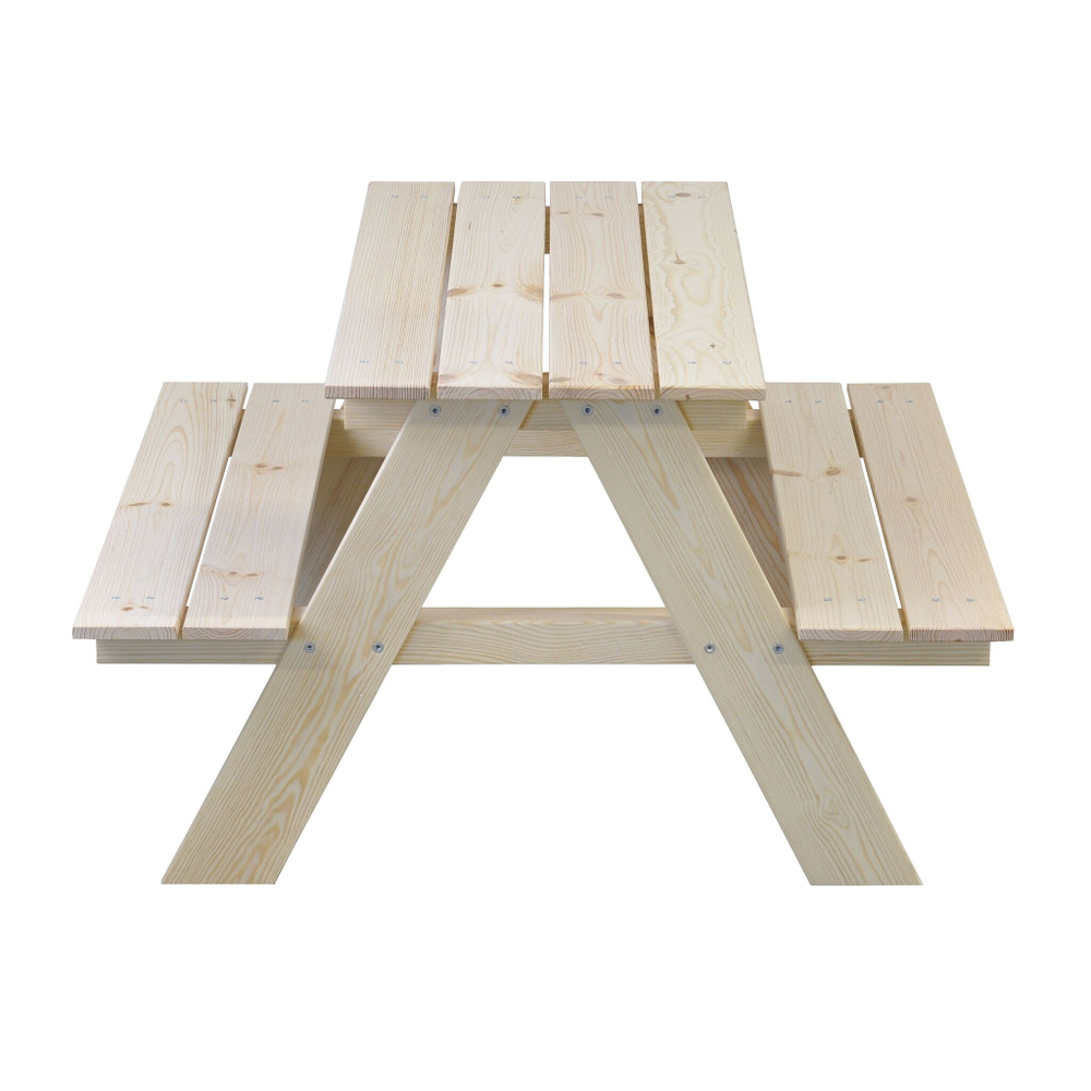 Комплект Микки Стол и две скамьи из сосны