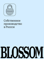 Штора рулонная Блэкаут Натали Небесная Премиум