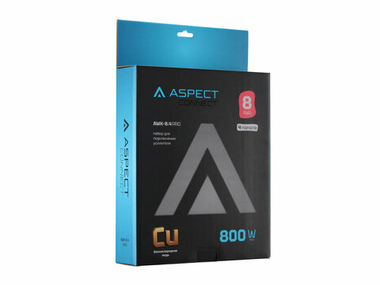 Aspect Audio Connect AWK-8.4PRO | Установочный набор для 4 канального усилителя медный