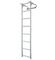 Лестница навесная алюминиевая со стальными кронштейнами MEGAL ЛНАстк - 3,5 (450)