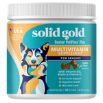 Solid Gold, PetVites ™, мультивитаминная добавка, для собак, бекон, 120 жевательных таблеток, 216 г (7,6 унции)