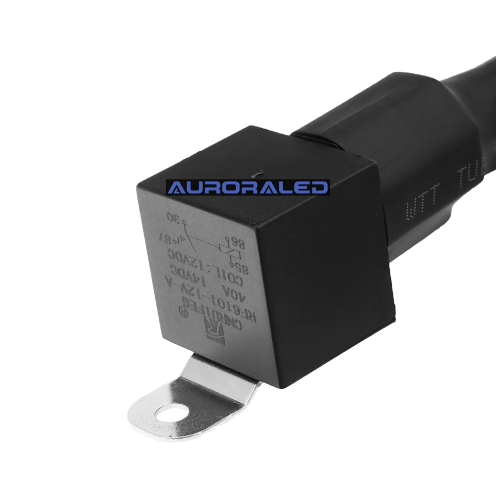 Реле 4 контакта 12В 40А влагозащищенная IP53 с колодкой