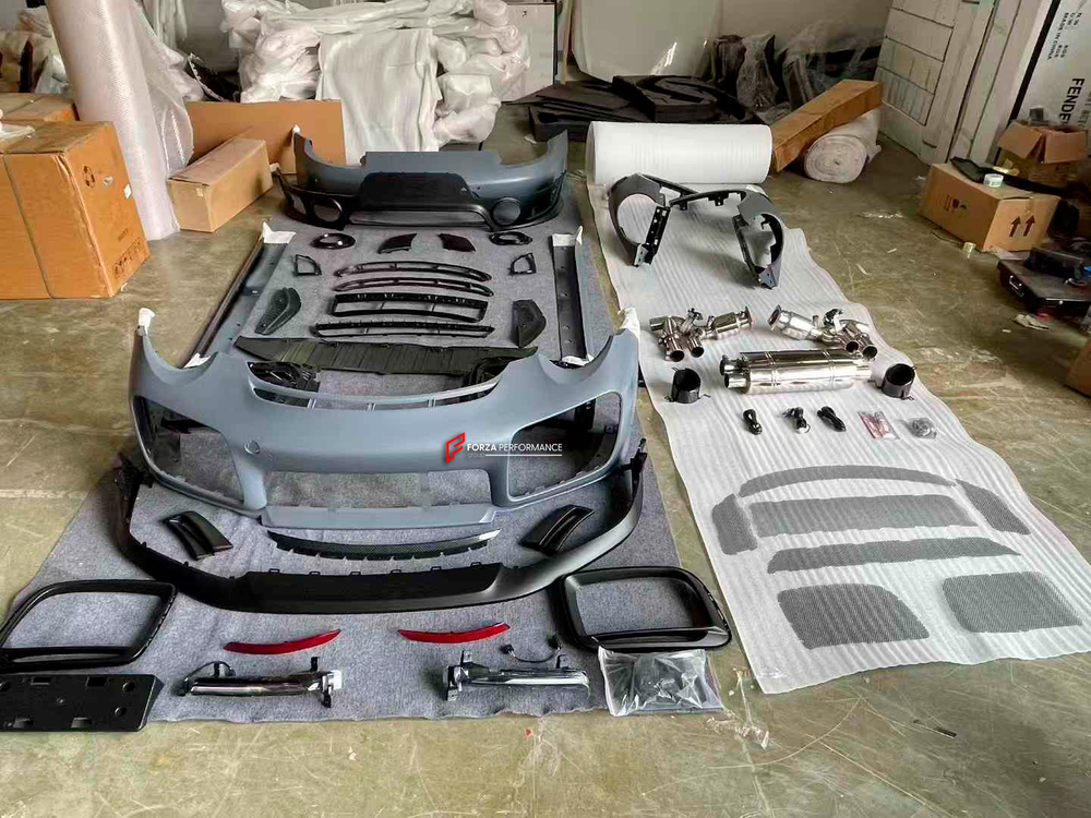 Обвес переделка в стиле GT2RS для PORSCHE 911 991.1 / 991.2 CARRERA узкий кузов 2011–2020