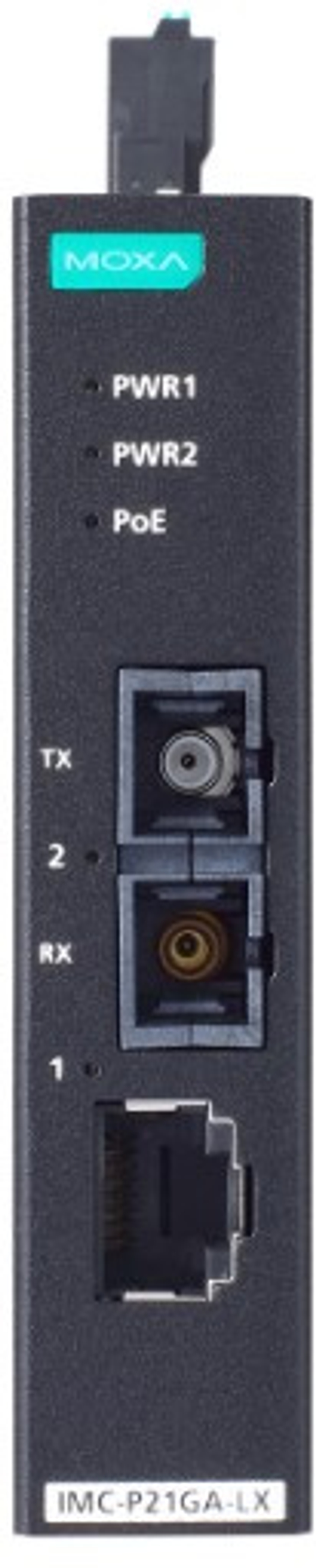 Медиа-конвертер MOXA IMC-P21GA-G2-LX-SC
